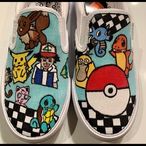 Custom Painted Pokémon Shoes
